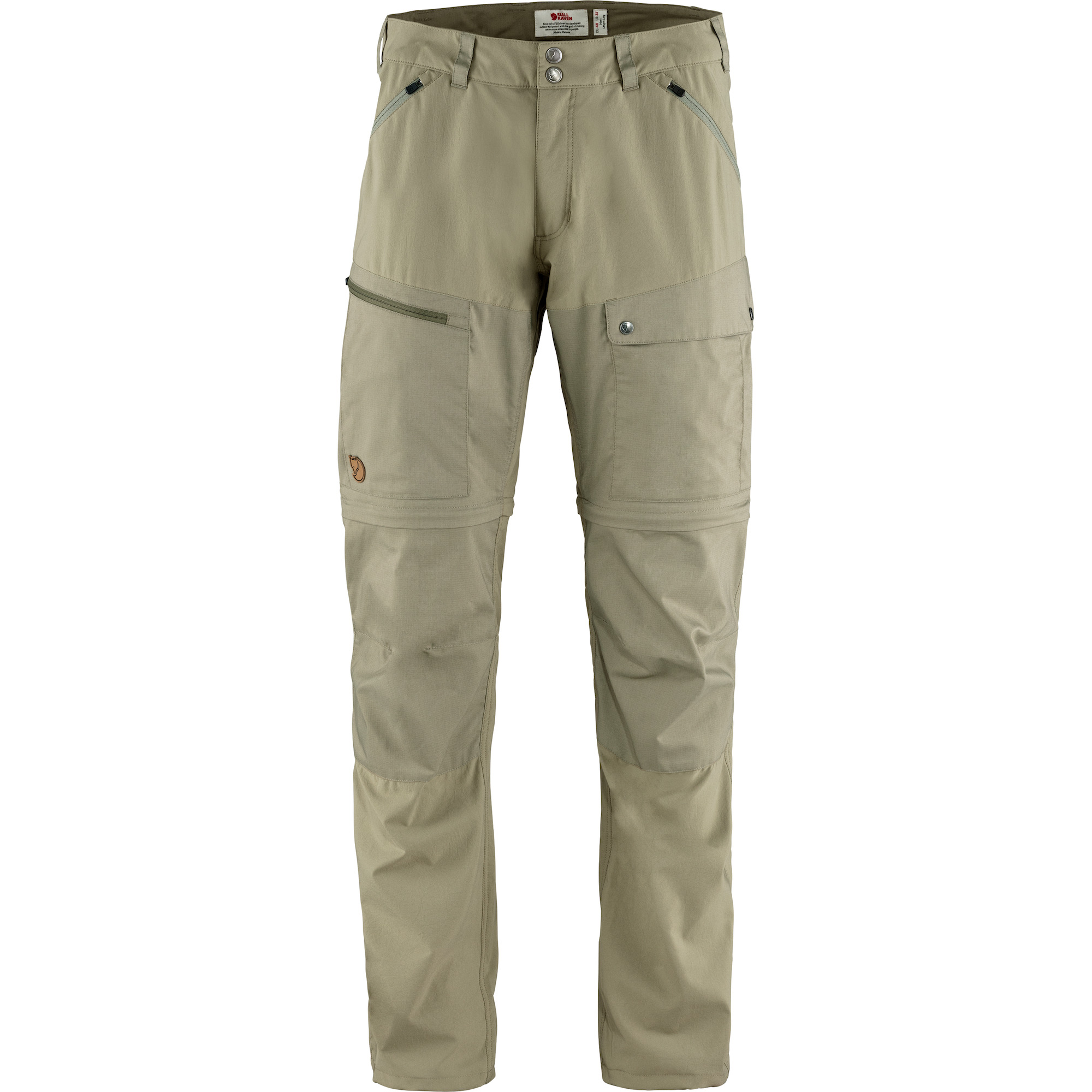Abisko Midsummer Zip Off Trousers M Long